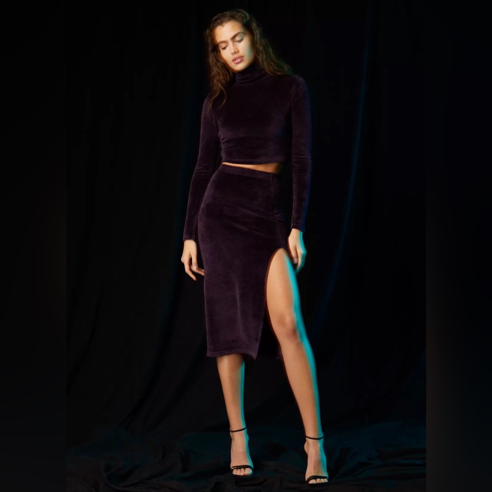 Aritizia Babaton Kate’s Velvet Black Set